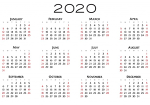 Cpp pay dates 2020